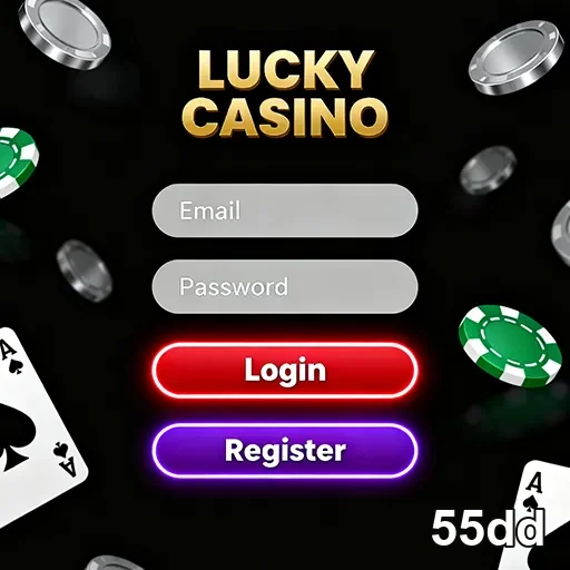 Tela de login de cassino, com destaque para segurança e privacidade